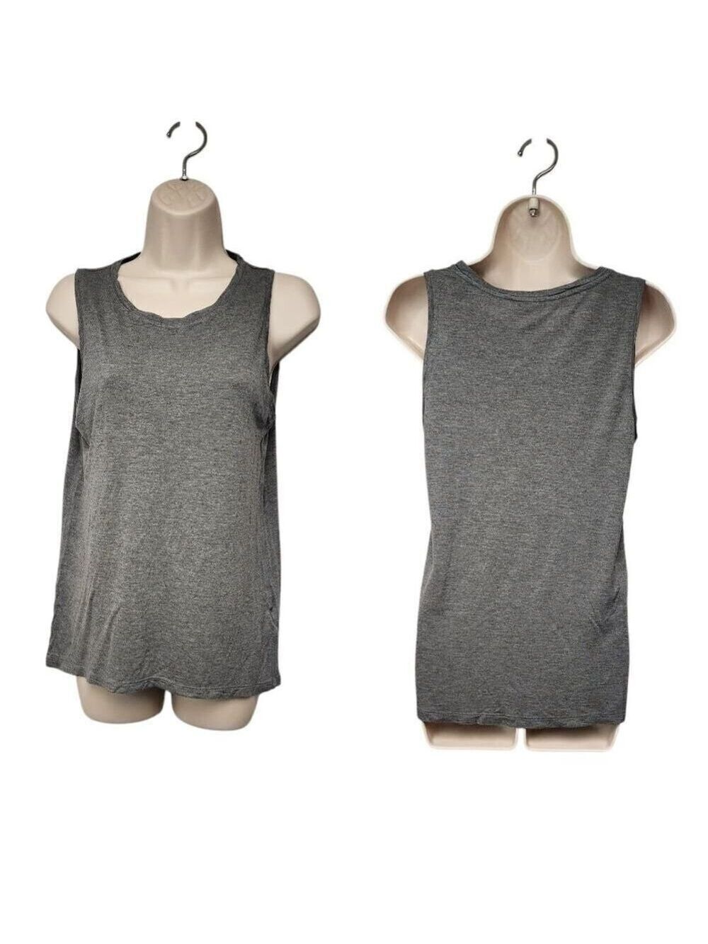 Banana Republic Women's Sleeveless Top Heather Gray Size Small